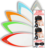 CAM Fiber 52" Fiberglass Skimboard with 2 FREE SkimShots™ & Double-Up Bungee