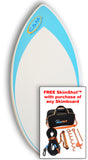 CAM Fiber 44" Fiberglass Skimboard with FREE SkimShot™