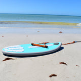 Skimflatable™ 48 inch - Rigid Inflatable 2-in-1 Skimboard / Bodyboard for up to 120 lbs with FREE SkimShot™ & Double-Up Bungee