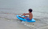 2-in-1 Soft Top Skimboard / Bodyboard for up to 120 lbs with FREE SkimShot™ & Double-Up Bungee