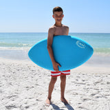 2-in-1 Soft Top Skimboard / Bodyboard for up to 120 lbs with FREE SkimShot™ & Double-Up Bungee
