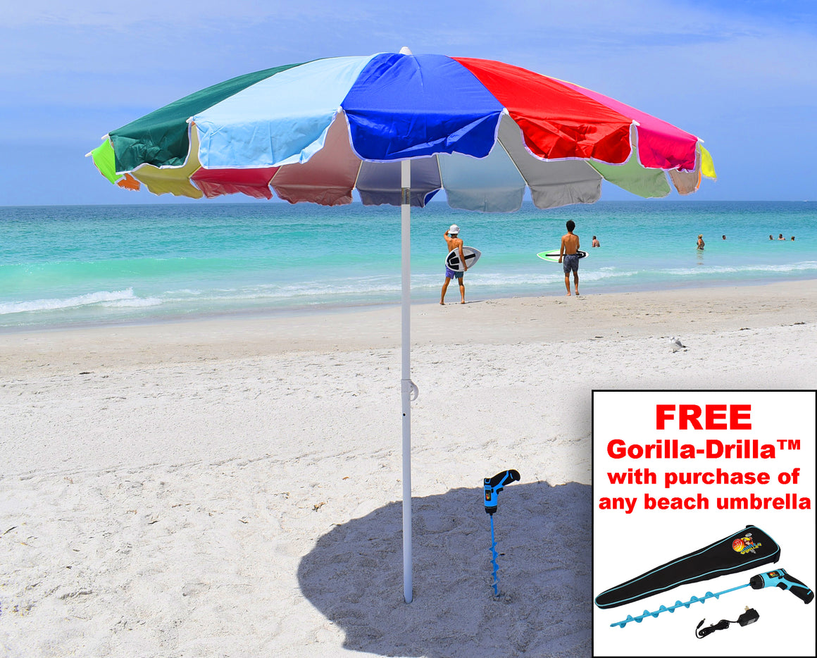 Beach Drill & Umbrellas CAM Watersports