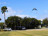 3D Z-Wing - Dual Line Stunt Kite with Tails